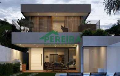 Imagem: A casa em condomínio possui 4 Dormitórios, 1 Banheiro, 3 Vagas