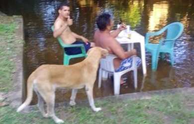 Imagem 7: Sítio na estrada de Caxias por trás do balneário Chico 18 com Riacha...
