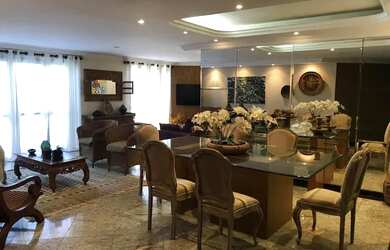 Imagem: O apartamento na cobertura possui 4 Dormitórios, 1 Banheiro