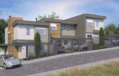 Imagem: A casa possui 3 Dormitórios, 2 Banheiros, 2 Vagas na garagem