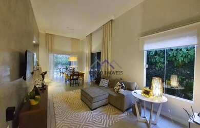 Imagem: A casa em condomínio possui 3 Dormitórios, 2 Banheiros, 3