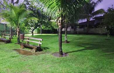 Imagem: A casa em condomínio possui 3 Dormitórios, 2 Banheiros, 1