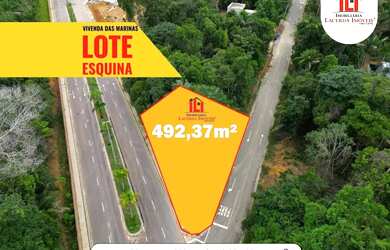 Imagem: O terreno possui 492m² de Área e está localizado em Ponta