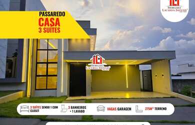 Imagem: A casa em condomínio possui 3 Dormitórios, 2 Banheiros, 4