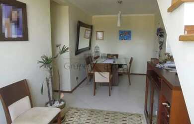 Imagem: O apartamento na cobertura possui 4 Dormitórios, 3 Banheiros