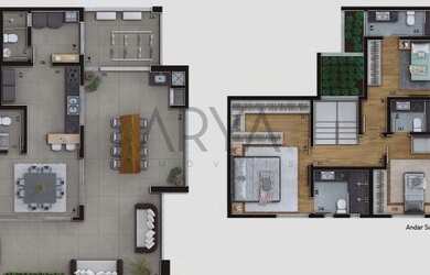 Imagem 11: Cobertura no Juvevê, 03 suites, 03 vagas e depósito - ARYA 1