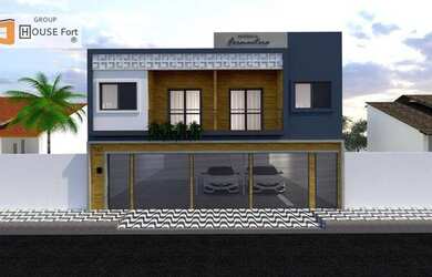 Imagem 1: Sobrado à venda, 48 m² por R$ 277.999,99 - Boqueirão - Praia Grande/SP