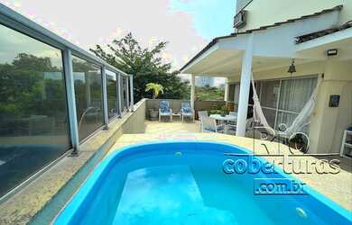 Imagem 1: Cobertura à venda no Condomínio Jardim Europa. Barra da Tijuca. RJ