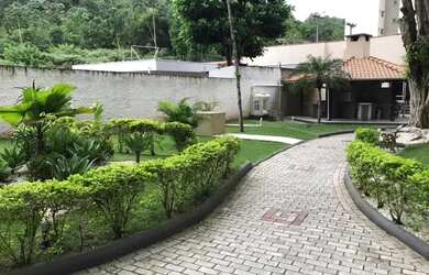 Imagem: O apartamento possui 1 Dormitório, 1 Banheiro, 1 Vaga na garagem