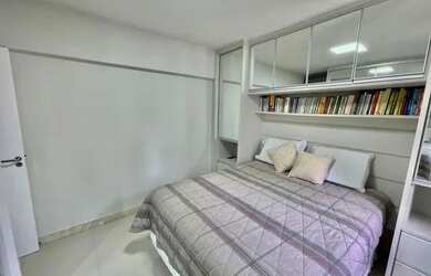 Imagem: O apartamento possui 1 Dormitório, 2 Banheiros, 1 Vaga na garagem