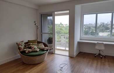 Imagem: O studio possui 1 Dormitório, 1 Banheiro, 1 Vaga na garagem