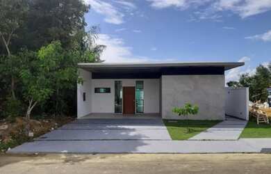 Imagem: A casa em condomínio possui 3 Dormitórios, 3 Banheiros, 4