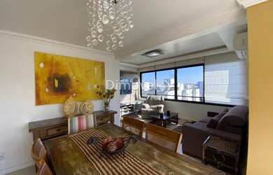 Imagem: O apartamento na cobertura possui 3 Dormitórios, 3 Banheiros