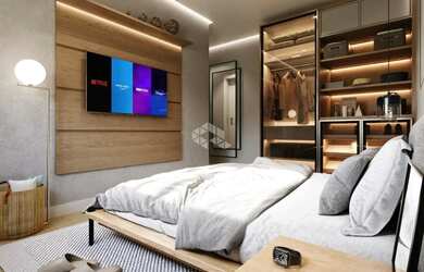 Imagem 5: Apartamento à venda na planta , 02 dormitórios com suíte no bairro...