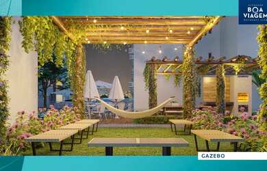 Imagem: O apartamento possui 1 Dormitório, 1 Banheiro, 1 Vaga na garagem