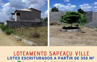 Imagem: O terreno possui 350m² de Área e está localizado em Sapeaçu