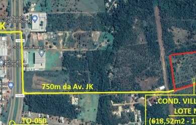 Imagem: O terreno possui 618m² de Área e está localizado em Plano