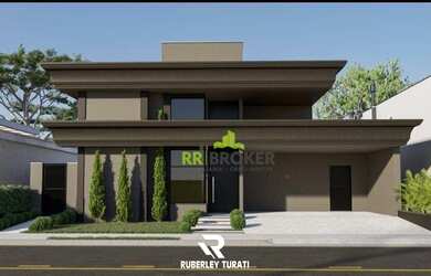 Imagem: A casa em condomínio possui 3 Dormitórios, 5 Banheiros, 230m²