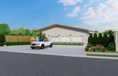 Imagem: A casa em condomínio possui 1 Dormitório, 1 Banheiro, 1 Vaga