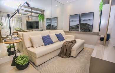 Imagem: O apartamento possui 2 Dormitórios, 2 Banheiros, 2 Vagas na