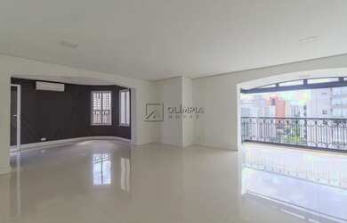 Imagem: O apartamento na cobertura possui 3 Dormitórios, 5 Banheiros