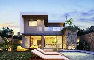 Imagem: A casa possui 3 Dormitórios, 4 Banheiros, 2 Vagas na garagem