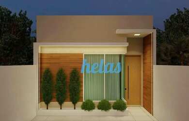 Imagem: A casa possui 3 Dormitórios, 1 Banheiro, 105m² de Área e