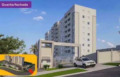 Imagem: O apartamento possui 2 Dormitórios, 2 Banheiros, 1 Vaga na