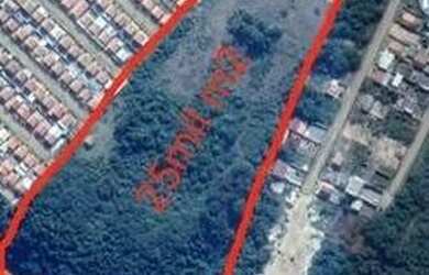 Imagem: O terreno possui 24.883m² de Área e está localizado em Laguna