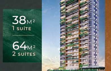 Imagem: O apartamento possui 2 Dormitórios, 1 Banheiro, 2 Vagas na