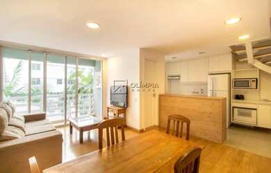 Imagem 2: Apartamento Locação 1 Dormitórios - 100 m² Jardim Paulista