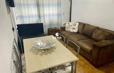 Imagem 4: Apartamento a venda na Praia do Embaré em Santos com 1 dormitório ideal...