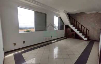 Imagem: O apartamento na cobertura possui 4 Dormitórios, 4 Banheiros