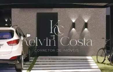 Imagem: A casa em condomínio possui 3 Dormitórios, 1 Banheiro, 2 Vagas