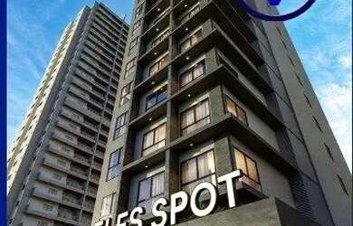 Imagem: O apartamento possui 1 Dormitório, 1 Banheiro, 1 Vaga na garagem