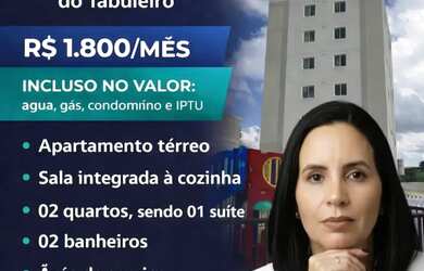 Imagem: O apartamento possui 2 Dormitórios, 2 Banheiros, 1 Vaga na