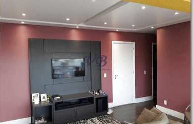 Imagem 1: Apto - Vila Homero Thon. Piscina, Churrasqueira, VarandaeÁrea de serviço