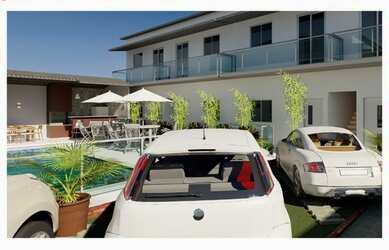 Imagem: A casa em condomínio possui 2 Dormitórios, 2 Banheiros, 1