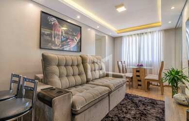 Imagem: O apartamento possui 2 Dormitórios, 1 Banheiro, 1 Vaga na garagem