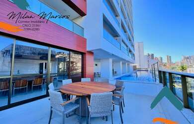 Imagem 15: INCRÍVEL VISTA MAR 1/4. Piscina, Churrasqueira, Imóvel mobiliadoeAr-condicionado