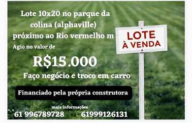 Imagem: O terreno possui 200m² de Área e está localizado em Parque