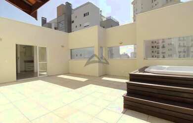 Imagem: O apartamento na cobertura possui 2 Dormitórios, 4 Banheiros