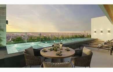 Imagem: O apartamento possui 1 Dormitório, 1 Banheiro, 1 Vaga na garagem