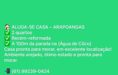 Imagem: A casa possui 2 Dormitórios, 1 Banheiro, 2 Vagas na garagem
