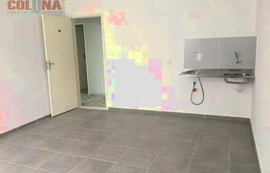 Imagem: A kitnet possui 1 Dormitório, 1 Banheiro e 30m² de Área e