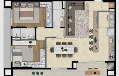 Imagem 6: Apartamento Padrão em Ponta Grossa