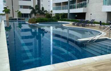 Imagem: O apartamento possui 1 Dormitório, 1 Banheiro, 1 Vaga na garagem