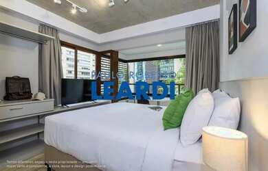 Imagem: O apartamento possui 1 Dormitório, 1 Banheiro, 24m² de Área