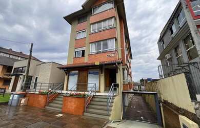 Imagem: O apartamento possui 1 Dormitório, 1 Banheiro, 1 Vaga na garagem