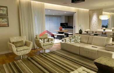 Imagem: O apartamento possui 3 Dormitórios, 4 Banheiros, 3 Vagas na